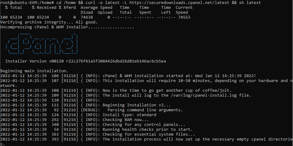 How To install CPanel On Ubuntu 20 04 BlueVPS