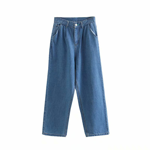 Title 6, Mermaid And Mountain And Lighthouse Print Jeans...