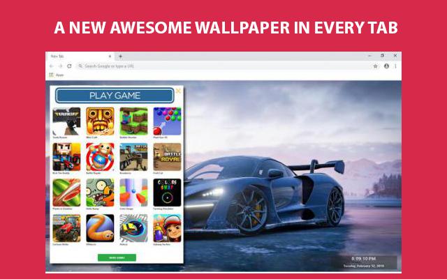 Forza Horizon Wallpapers and New Tab