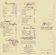 The Boston Cafe & Patisserie menu 4