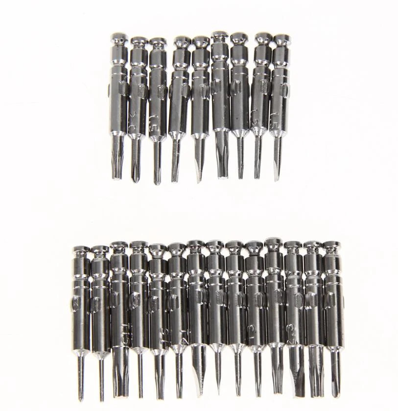 25-in-1 multi-function magnetic screwdriver set wallet purse set Android mobile phone disassemble artifact