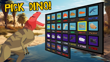 T-Rex Fights Dino - Dominators Screenshot