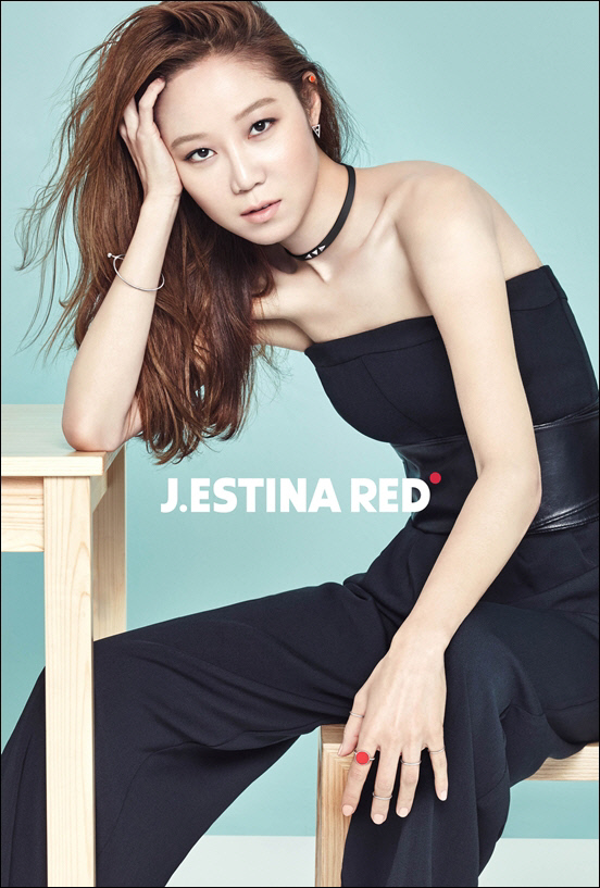 Gong Hyo Jin for J.ESTINA RED