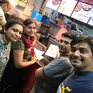 Ankur Agrawal at Pizza Hut, Paramount Spectrum,  photos