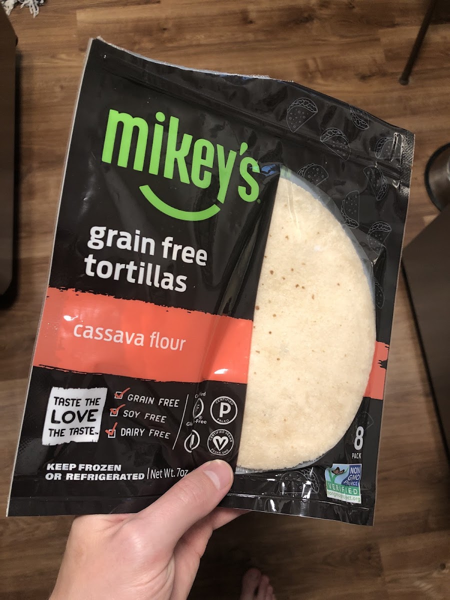 Grain Free Tortillas (Cassava Flour)