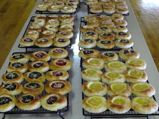 Czech Kolache made for Tabor, SD annual Czech Days celebration every June