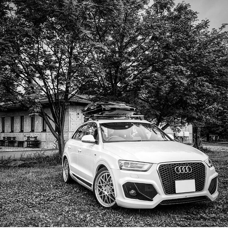 Q3のモノクロバトン・ABT・ロティフォーム・アウディのある生活・東川町に関するカスタム事例の投稿画像1枚目