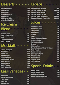 Enrich Food & Beverages menu 2