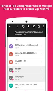 Zip Unzip Files and Folders - File Compressor Screenshot