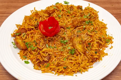 Special Soya Chaap Biryani