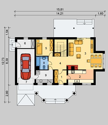 LK & 378 - Rzut parteru
