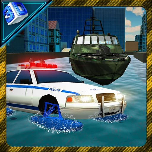 Voiture police mer  icon