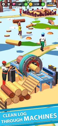 Screenshot Idle Lumber Mill