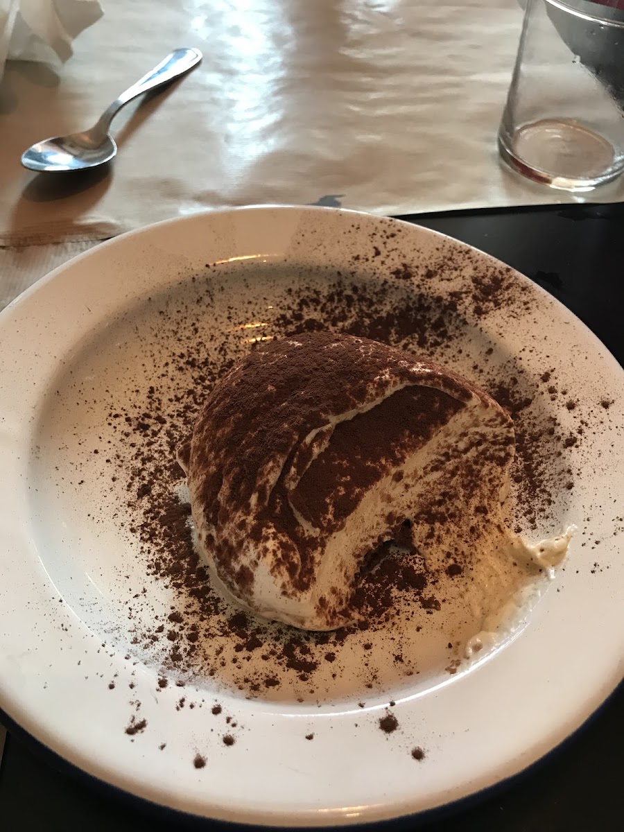 Tiramisu (all is GF) was the best I’ve ever had!  And I haven’t had it for 7 years since before my diagnosis!