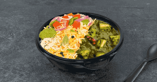 NH1 Special Aloo Palak Masala Rice Bowl