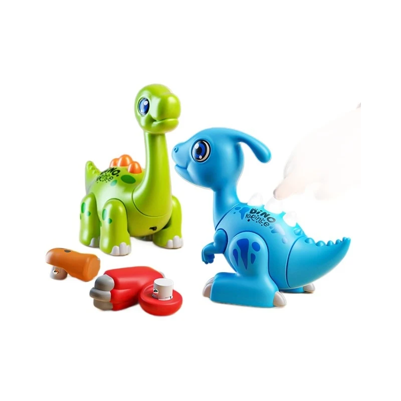 Dinosaur Toys for Children Puzzle Magnetic Assembly Free DIY Simulation Animal Model Fun and Educational Creative Play