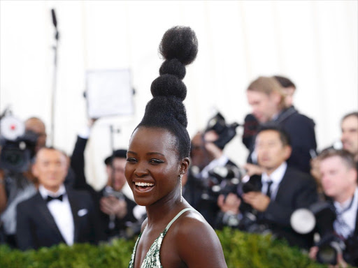 Actress Lupita Nyong'o arrives at the Metropolitan Museum of Art Costume Institute Gala (Met Gala) to celebrate the opening of 'Manus x Machina: Fashion in an Age of Technology' in the Manhattan borough of New York, May 2, 2016. Photo/REUTERS