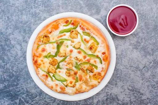 Paneer And Capsicum Pizza [7 Inches]