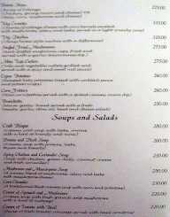 Tangerine menu 2