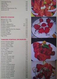 Hotel Towerline menu 1