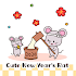 Illust Wallpaper Cute New Year's Rat Theme1.0.0