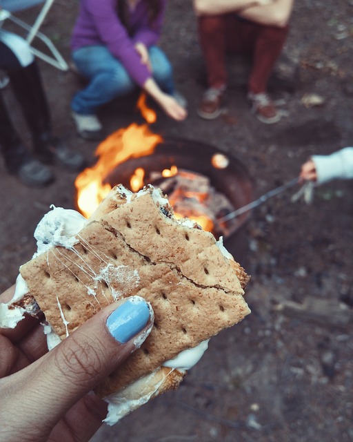 one of the camping snacks that make delicious camping food