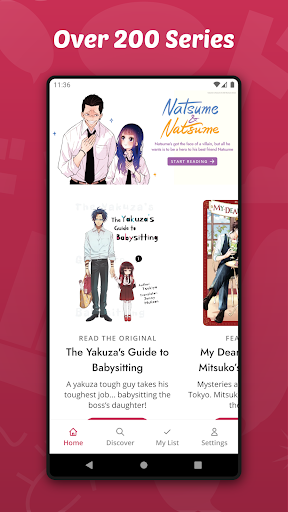 Screenshot Azuki – Manga Reader App