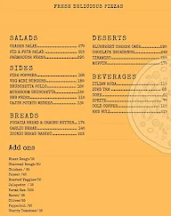 9th Street Pizzeria menu 2