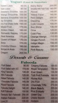 Cafe Arabica menu 1