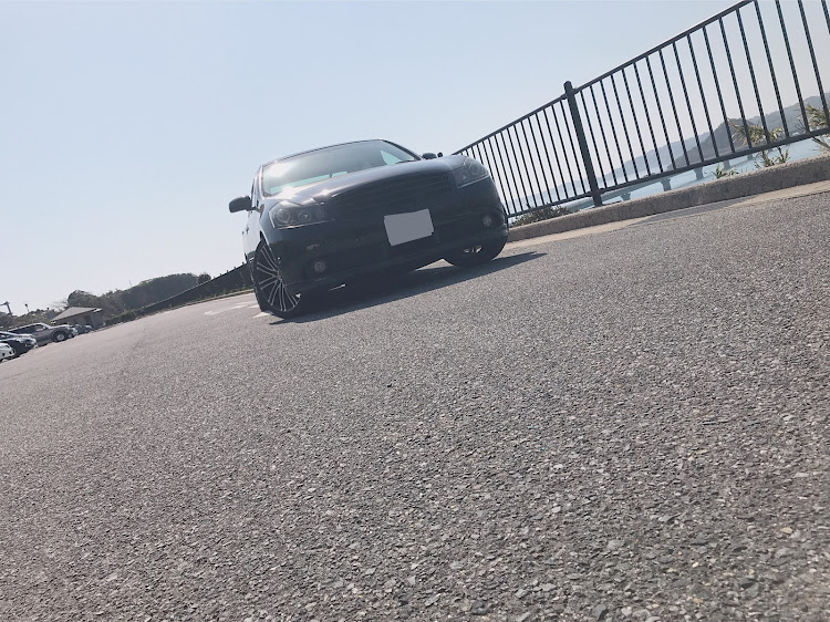 フーガの車高調整に関するカスタム事例の投稿画像1枚目