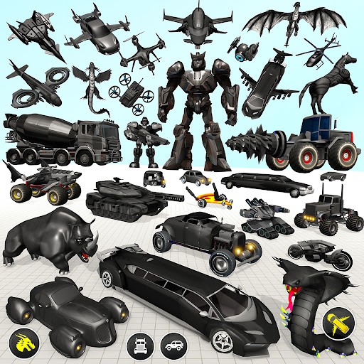 Screenshot Limo Robot Car Game:Robot Game