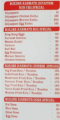 Kutrallam Border Naatu Kozhi Parrota menu 6