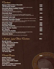 The Chocolate Room menu 6