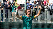 Lloyd Harris provided South Africa with the desired start with a 6-4 6-7 (3) 6-3 win over Bulgaria's Alexandar Lazarov in the opening rubber of the Europe/Africa Group II Davis Cup tie at Kelvin Grove Club on Friday.