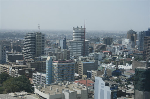 A section of Nairobi. Photo/Monicah Mwangi