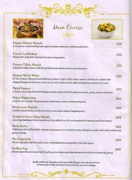 Tansen Darbaar menu 5