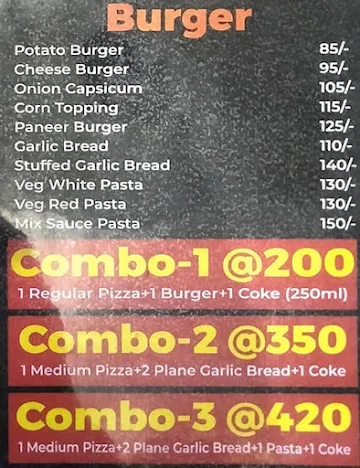 Thapa Chines Fast Food menu 