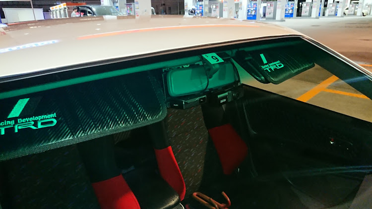 チェイサーのレーザー受信機・ユピテルレーザー&レーダー探知機・取り付け調整・L275S・30プリウスに関するカスタム事例の投稿画像3枚目