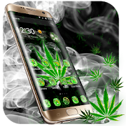 (FREE)Weed Rasta Smoke Theme  Icon