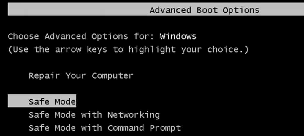 Updates in Safe Mode