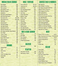 Hotel Om Pancharatna menu 2