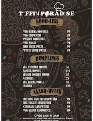 Tiffin Paradise menu 1