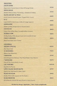 Vakaoo Rest-O-Bar & Lounge menu 6