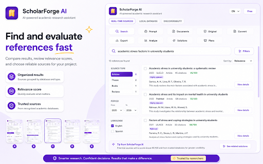 ScholarForge AI screenshot 3