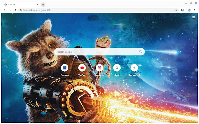 New Tab - Guardians of the Galaxy