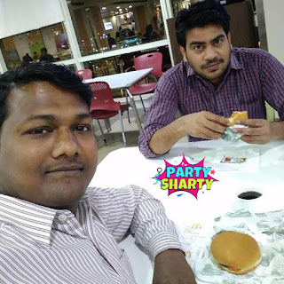 Raj at McDonald's, DLF Phase 3,  photos