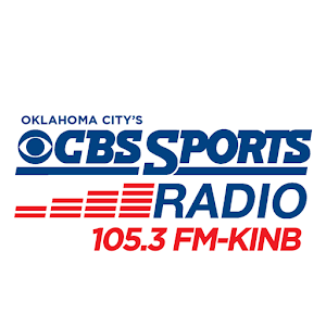 KINB FM 105.3 CBS logo