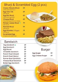 Thee Egg Break menu 2