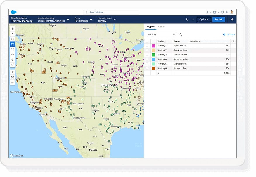 Image of Salesforce Maps