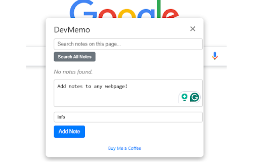 DevMemo